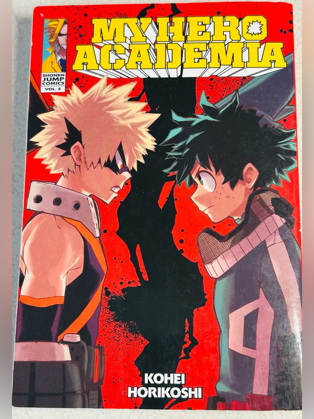 My Hero Academia Book 2 Kohei Horikoshi Manga Anime Paperback